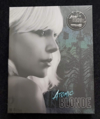 ATOMIC BLONDE Blu-ray Steelbook KimchiDVD FULL SLIP A COVER NEW Kimchi RARE!!
