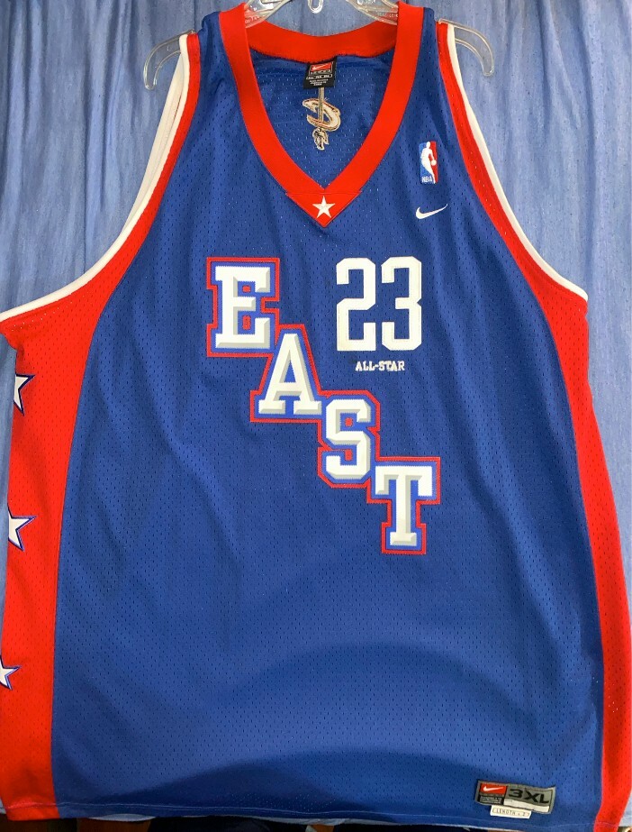 ウェア LeBron James Authentic 3XL LeBron James Jersey Mens 3XL Black Nike Air King 23 Original