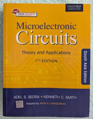 Microelectronic Circuits Theory And Applications 7th Edition Electronics Sedra