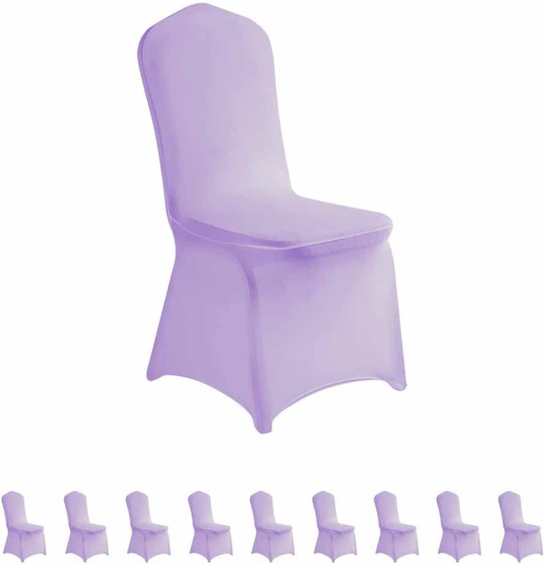 20Pcs Spandex Chair Cover Stretch Slipcovers for Wedding Party, Dining Banquet