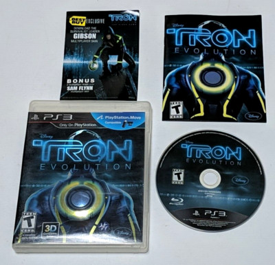 Tron Evolution PS3 PlayStation 3 3D Compatible COMPLETE TESTED Same Day Shipping