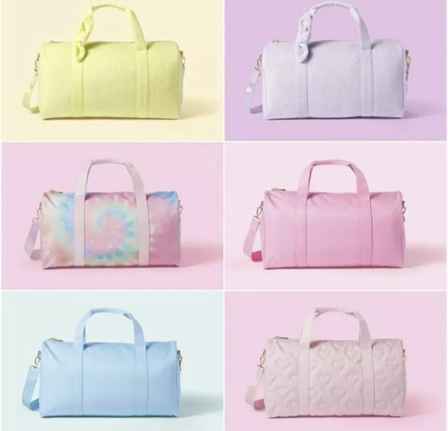 ボストンバッグ COVERNAT Clover Heart Ribbon Duffle Bag 5MM434 ボストンバッグ COVERNAT Clover Heart Ribbon Duffle Bag