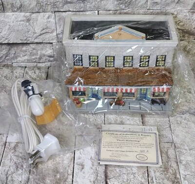 Hawthorne Welcome To Mayberry Village Floyd's Barbershop Christmas Decoration