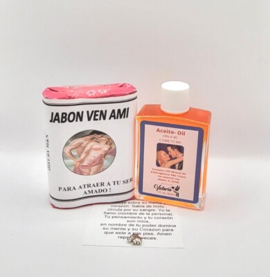 VEN A MI JABON Y PERFUME CON FEROMONAS PARA ATRAER EL AMOR ORACION Y AMULETO INC