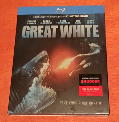 Great White Blu-ray Katrina Bowden  Aaron Jakubenko  Kimie Tsukakoshi  Tim Kano