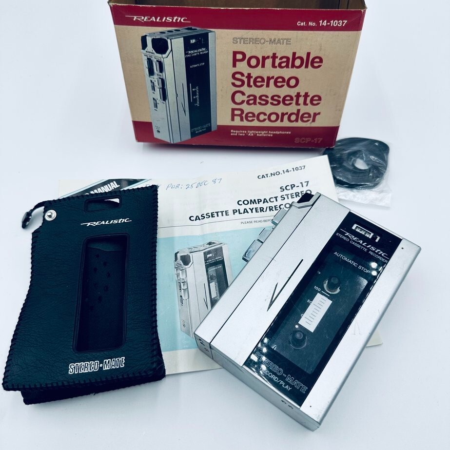 Portable Player Original Box