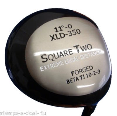 Square Two XLD-350 11 Degree Driver, Golf Club, Regular Graphite Shaft, RH