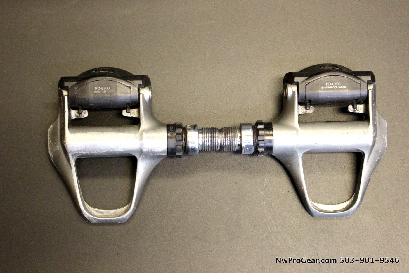 シマノ SPDSL ULTEGRA ペダル PD-6700 美品 ペダル ビンディングペダル シマノ ULTEGRA PD-6700 SPD-SL - 中古