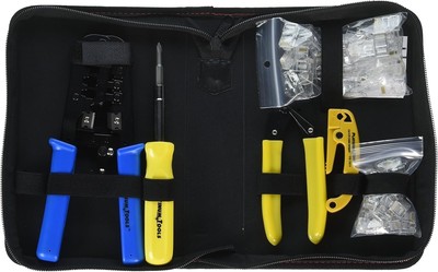 Platinum Tools 90109 All-In-One Modular Plug Tool Kit, w/Zip Case