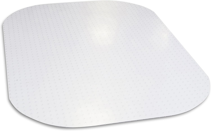 Evolve Modern Shape 45"X 60" Clear Rectangle Office Chair Ma
