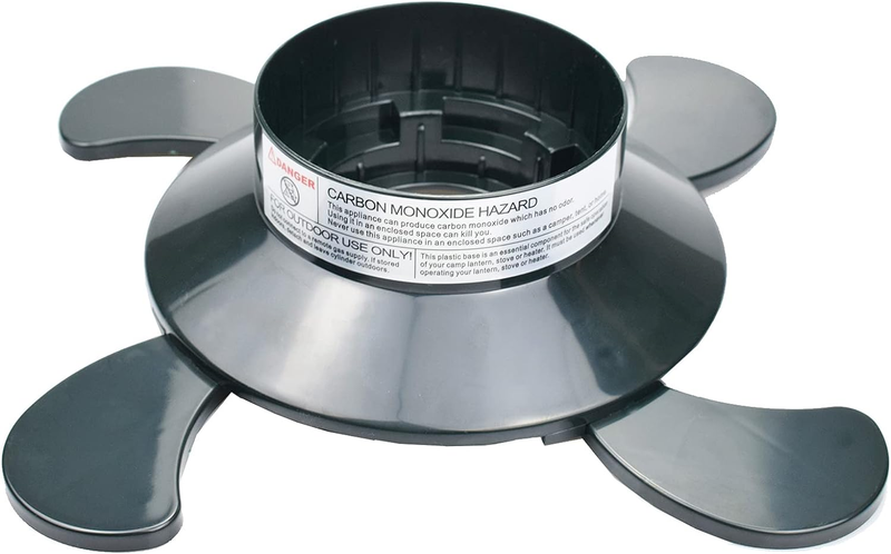 RANDDER Propane Cylinder Base, 16Oz/1Lb Gas Cartridge ABS Plastic Base Bracket
