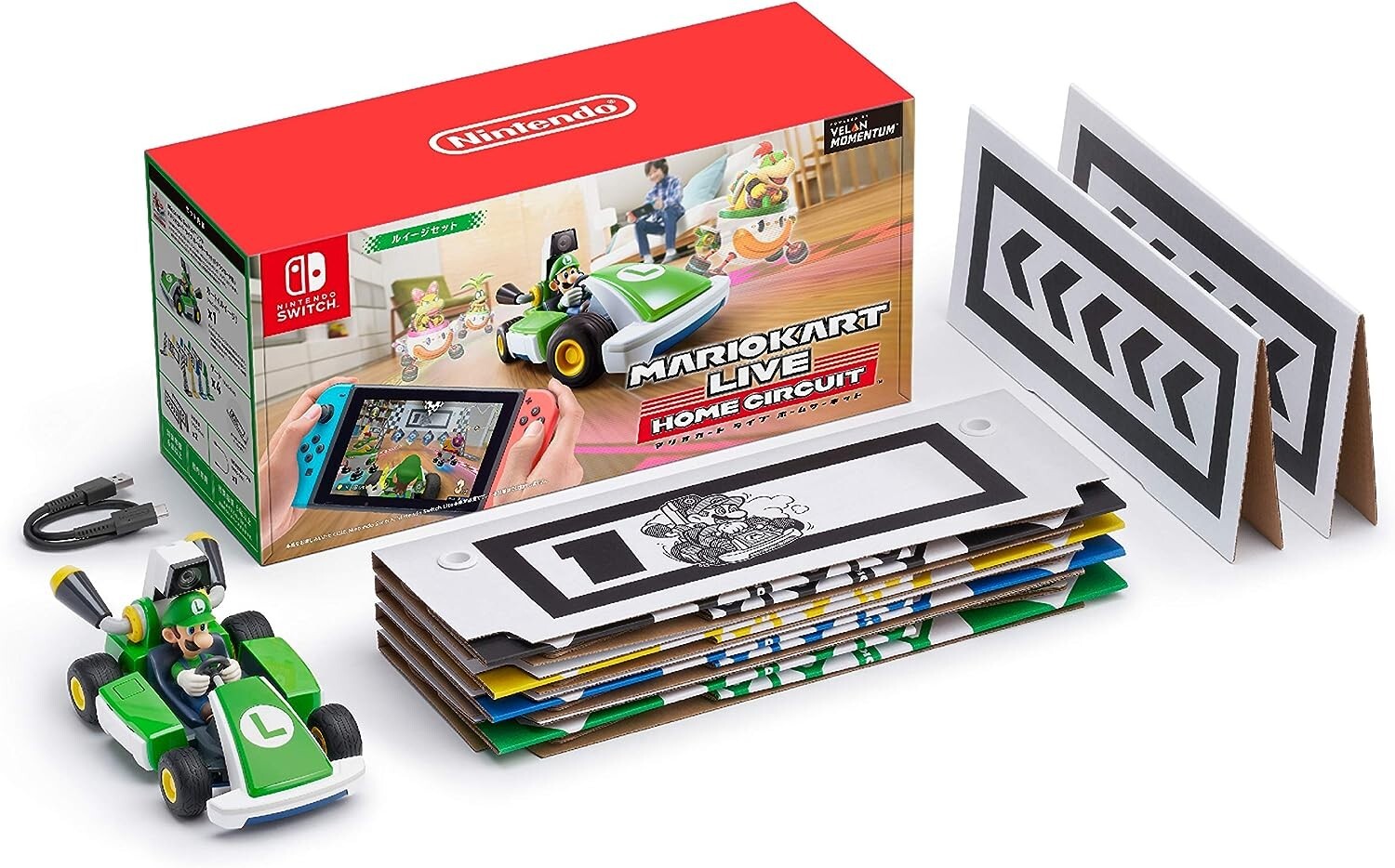 Nintendo Switch MARIOKART LIVE HOME CIRCUIT Amazon.com: Mario Kart Live: Home Circuit -Mario Set