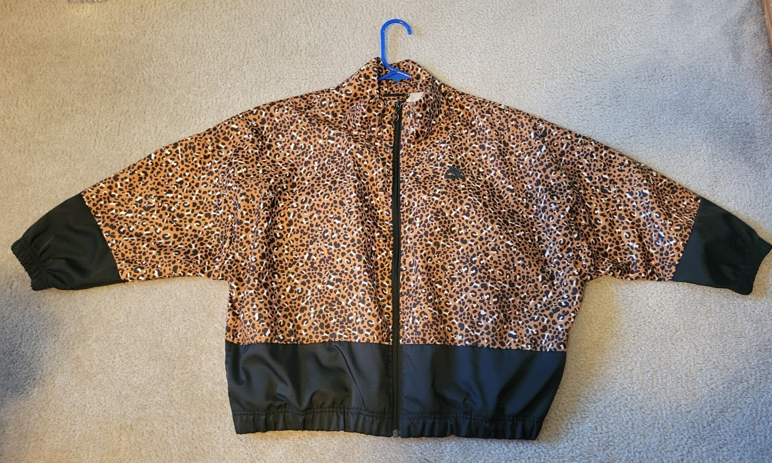 Nike Women's NSW Woven Jacket Desert Ochre Animal Print