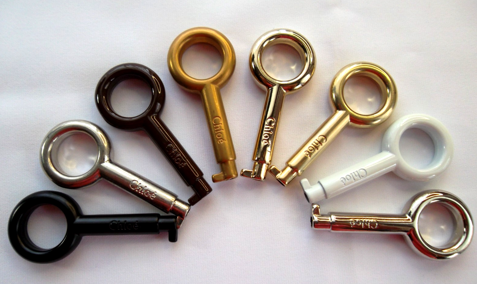 KEY Charm, tag for Chloe Paddington Bag, Handbags, Purses