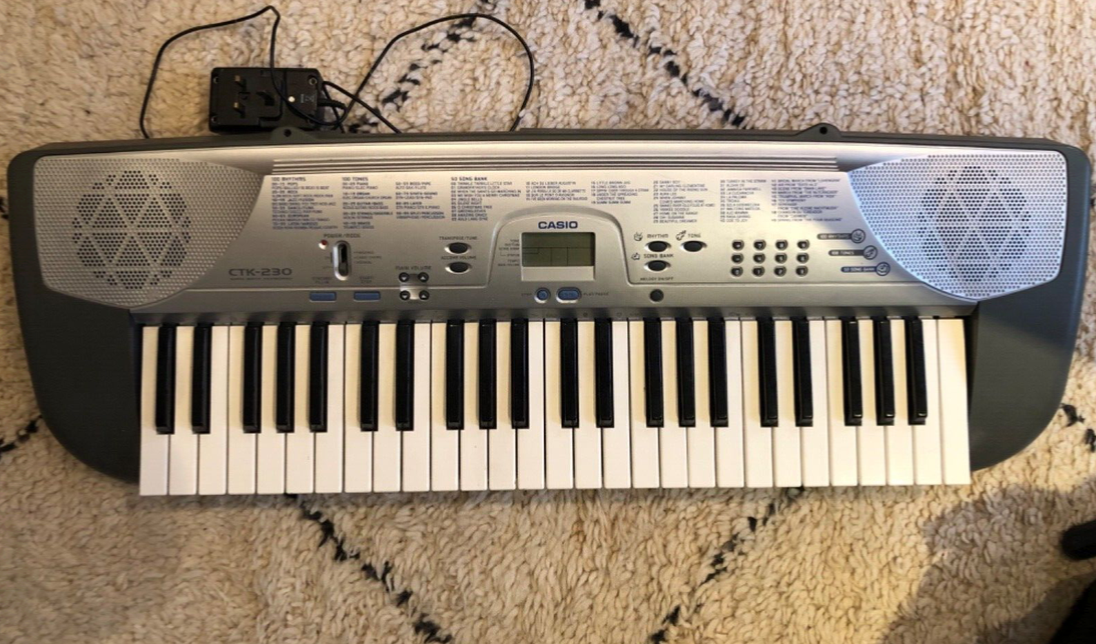 Casio CTK-230 Keyboard used and in excellent condition in