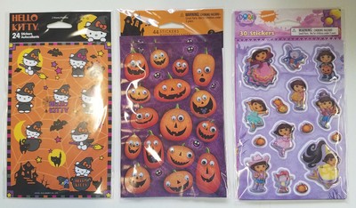 Lot of 8 BRAND NEW packs of Halloween Stickers