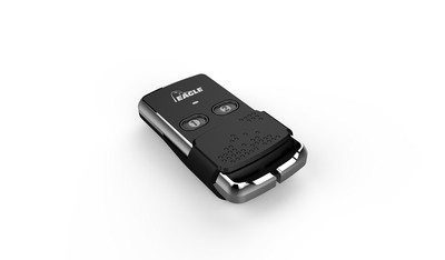 Eagle Chrome Series 2 Button Keychain Remote/Transmitter EG643 with New Eagle...