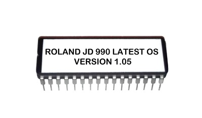 Roland JD-990 V. 1.05 Firmware Upgrade Update EPROM Latest OS JD990 Chip IC ROM