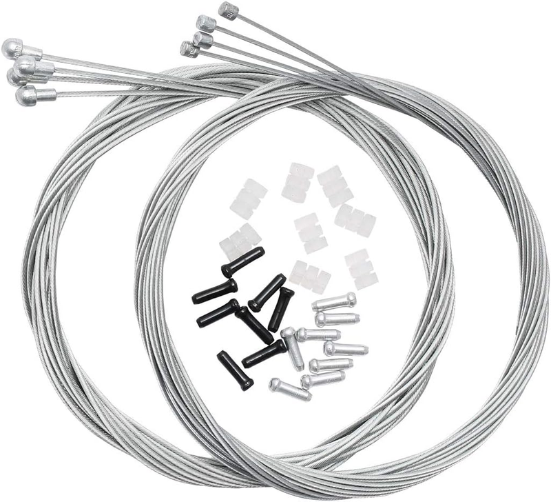 Bicycle Derailleur Shifter Cables,Brake Cables Set for Shimano Sram Road Mountai