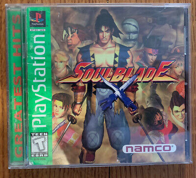 Soul Blade CIB PS1 PSX Greatest Hits Tested: VOLDO IS THE BEST OF THEM (Best Psx Fighting Games)