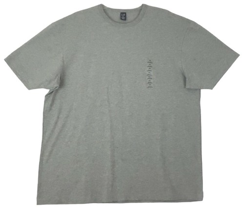 Gap ~Men's Size XXL~ Gray T-Shirt Thick Ribbed Stretchy