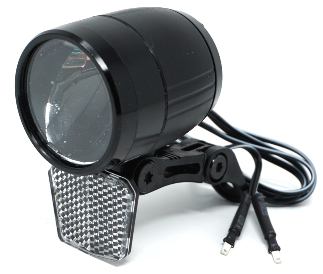 CBK-MS E-Bike LED Scheinwerfer 100 Lux 6 - 48 Volt Beleuchtung Lampe StVZO