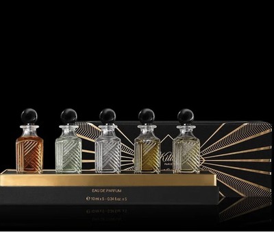Kilian Liquor Decanters Eau De Parfum 5 X 10ml .34 ea 15 year Anniversary NIB