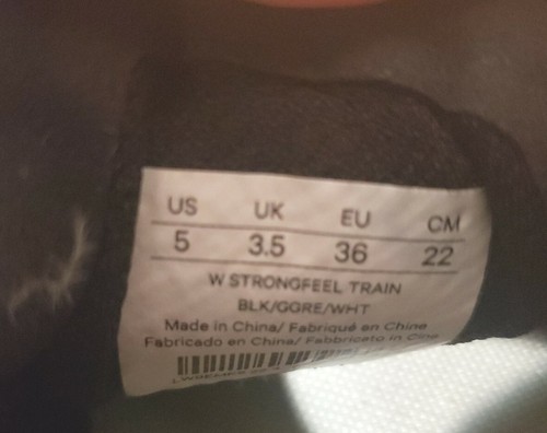 Lululemon Shoes Womens 5 Strongfeel Train Sneakers Black Athletic Casual Gym