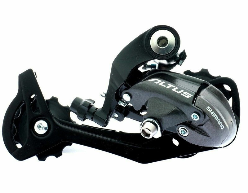 Shimano Altus RD-M370-SGS 9 Speed Super Long Cage Rear Derailleur, NIB