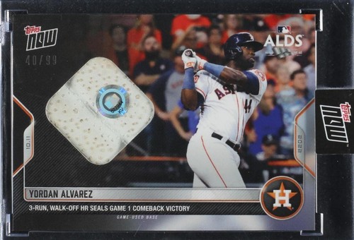 シングルカード Topps - 2022 Topps tier one Yordan Alvarez Auto 2023 Topps Series 1 Yordan Alvarez 2022 Greatest Hits