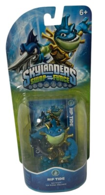 2013 Skylanders Swap Force Rip Tide Green Blue,  Go Fish!- New- Sealed-