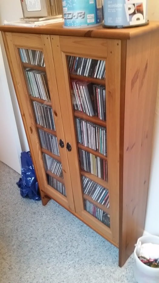 Wood CD Storage in Leatherhead, Surrey Gumtree