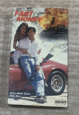 FAST MONEY (1996) *OOP* VHS MOVIE - 90s ACTION COMEDY