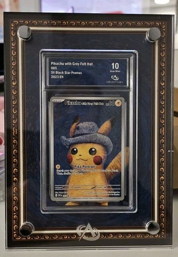 Pokémon Pikachu with Grey Felt Hat Van Gogh 085 Promo VO CA
