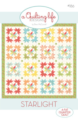 Quilt Pattern STARLIGHT Moda A QUILTING LIFE Valley FAT QUARTER FRIENDLY