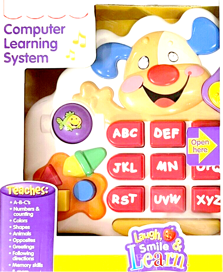Kids Computer Learning Center Interactive for Children Laugh