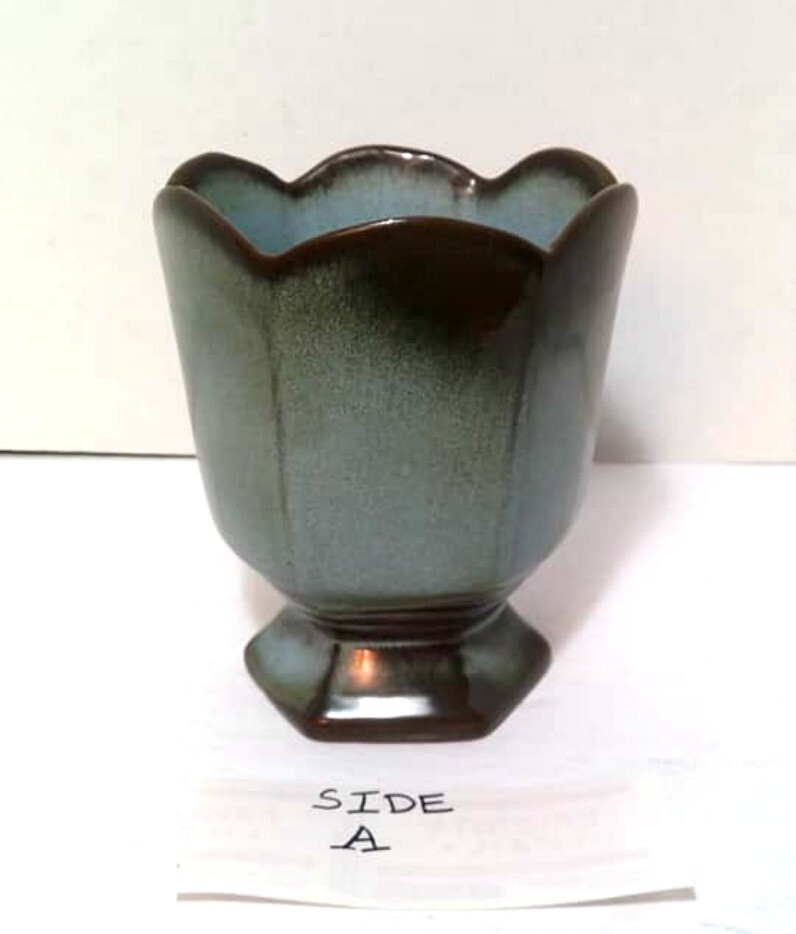 Frankoma Blue Planter