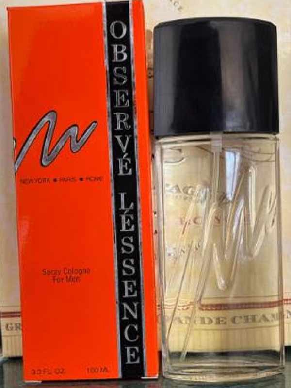 OBSERVE L'ESSENCE 3.3 Fl. Oz. Spray Cologne for Men New