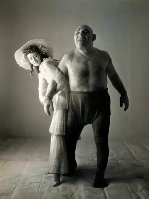 Odd, Creepy, Unique vintage photo reproduction High quality B0002