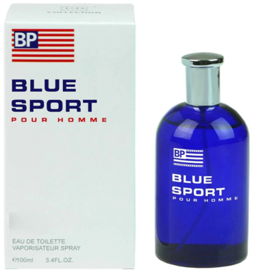 Blue Sport Cologne For Men 3.4 fl. oz. EDT By EBC Collection Spray Fragrance