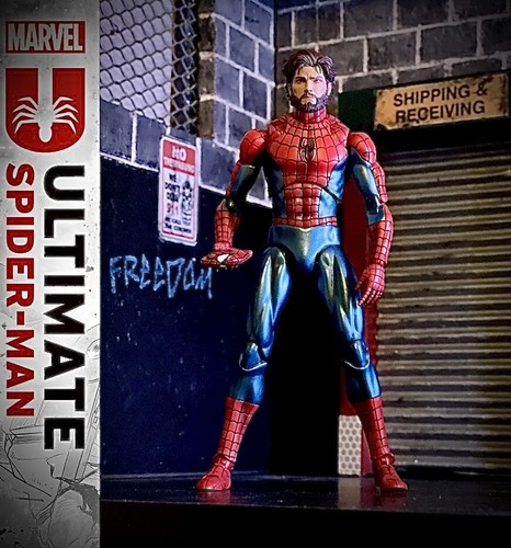 1/12 Painted Ultimate Spider-Man Peter Head Sculpt Fit 6