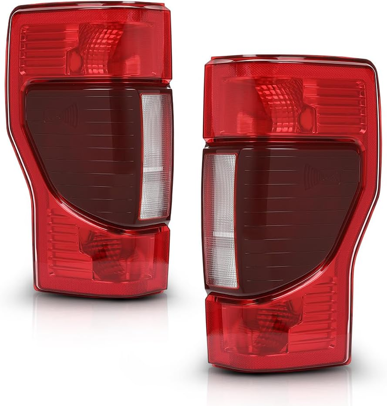 Taillights Pair for Ford F250 F350 F450 Super Duty 2020-2022 Halogen BSM Model