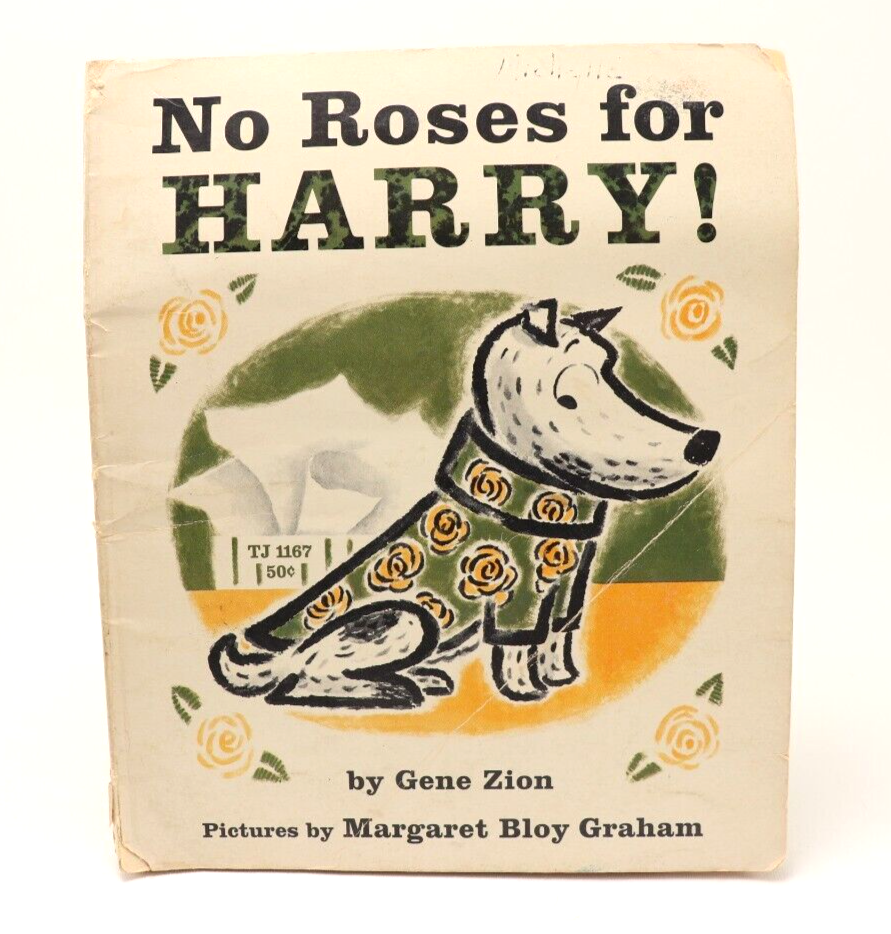 No Roses for Harry! 絵本 Ash reads No Roses for Harry! by Gene Zion illustrated by