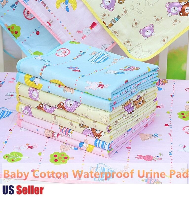Baby Boys Girls Infant Toddler Reusable Waterproof Urinal Mat Changing Pad Cover