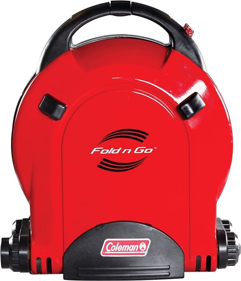 Coleman Fold N Go 2-Burner Propane Camping Stove, Portable F