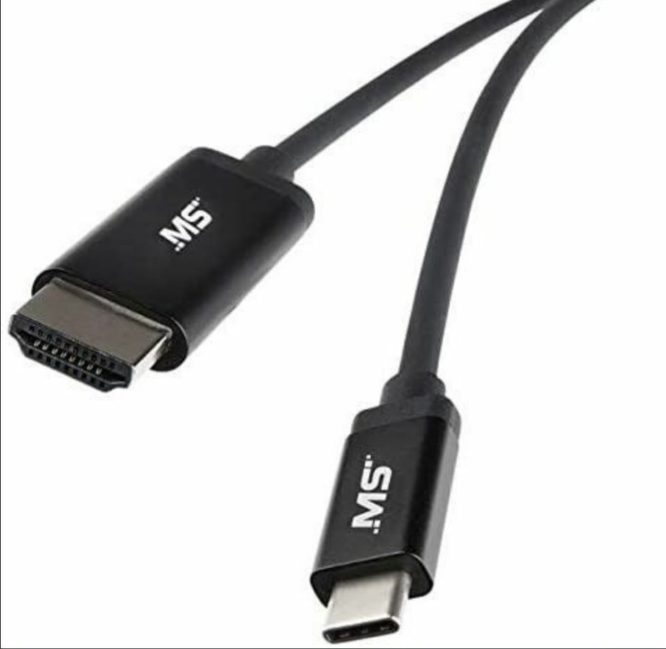 MobileSpec MBS05103 6ft. USB-C to HDMI Video Adapter Cable US...