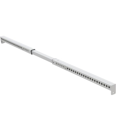 Adjustable Window Security Bar Child Safety Patio Sliding Door Lock Sturdy Steel