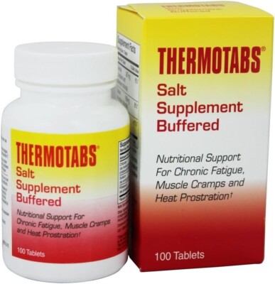 Thermotabs Salt Supplement Buffered Tablets 100 ct GERIMED ^