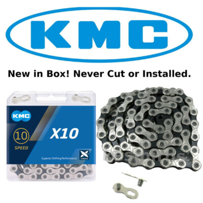 KMC e10 EPT 10 Speed Anti-Rust Chain E-Bike Mountain Road Hybrid 10spd 136L Bike