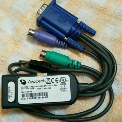 Avocent DSAVIQ-PS2M P/N 520-438-501 KVM SIP POD Adapter Dongle